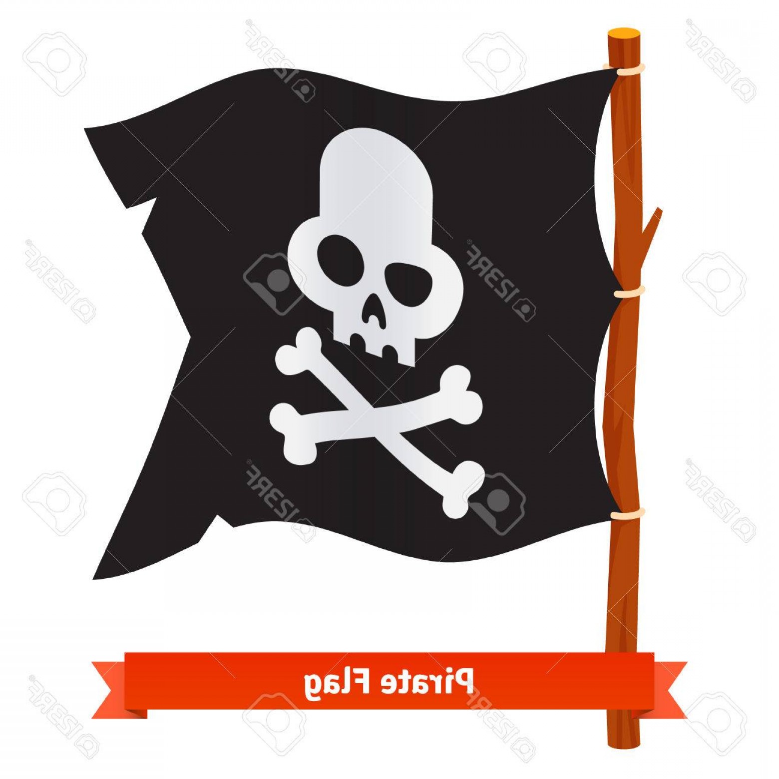 1560x1560 Pirate Flag Waving Vector Soidergi