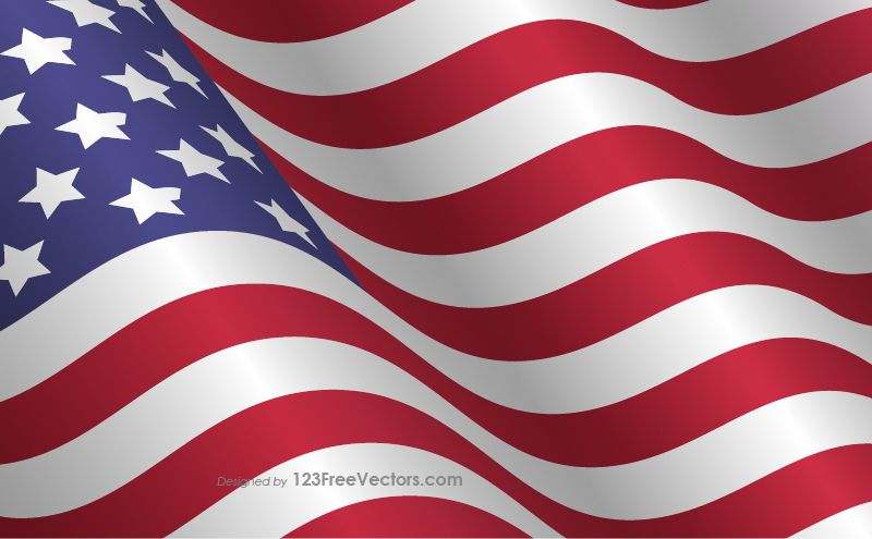 800x495 Us Flag Waving Usa Flags Flag, Usa Flag, Vector Free