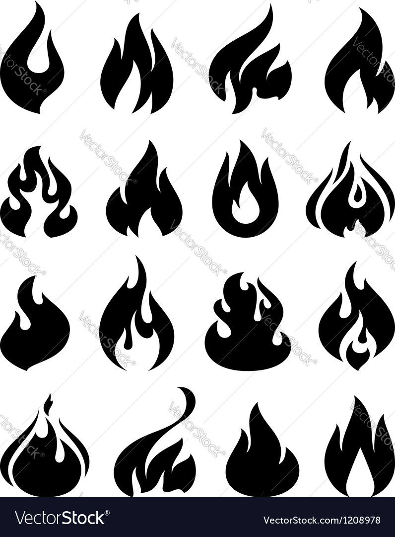 796x1080 Silhouette Fire Drawing, Flame Tattoos