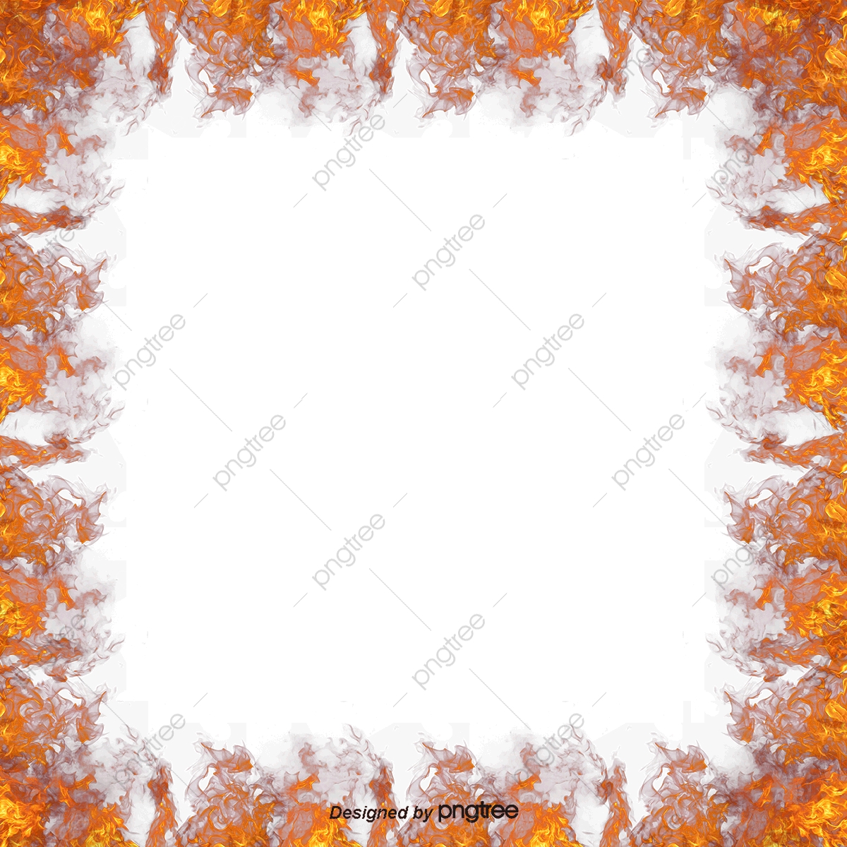 Flame Border, Flame Vector, Border Vector, Creative Png And Vector 1200x1200 Flame Border, Flame Vector, Border Vector, Creative Png And Vector