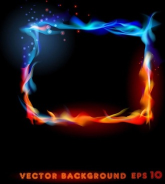 Flame Border Free Vector Download 330x368 Flame Border Free Vector Download
