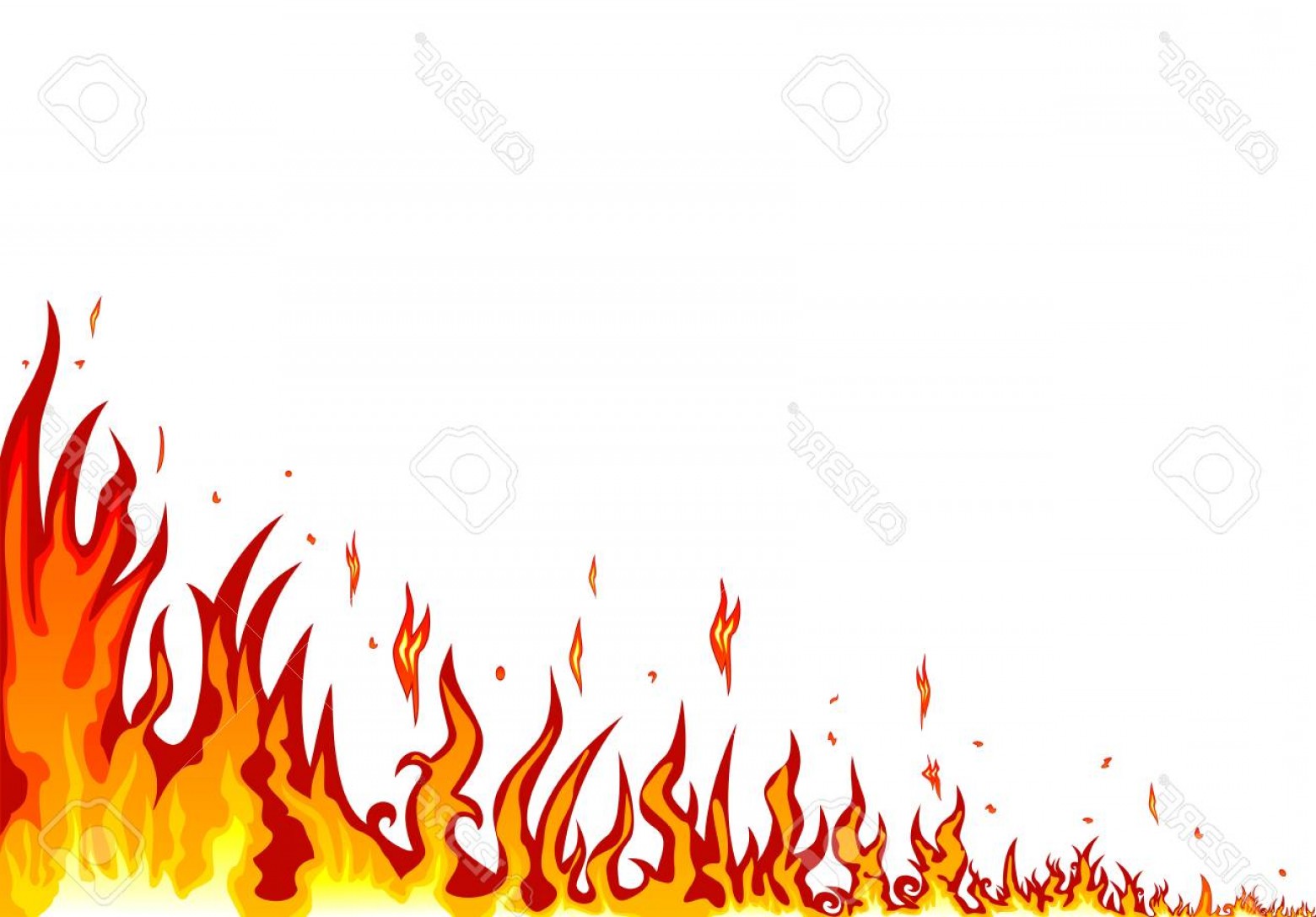 Photostock Vector Flames Burning Fire Abstract Fire On A White 1560x1087 Photostock Vector Flames Burning Fire Abstract Fire On A White