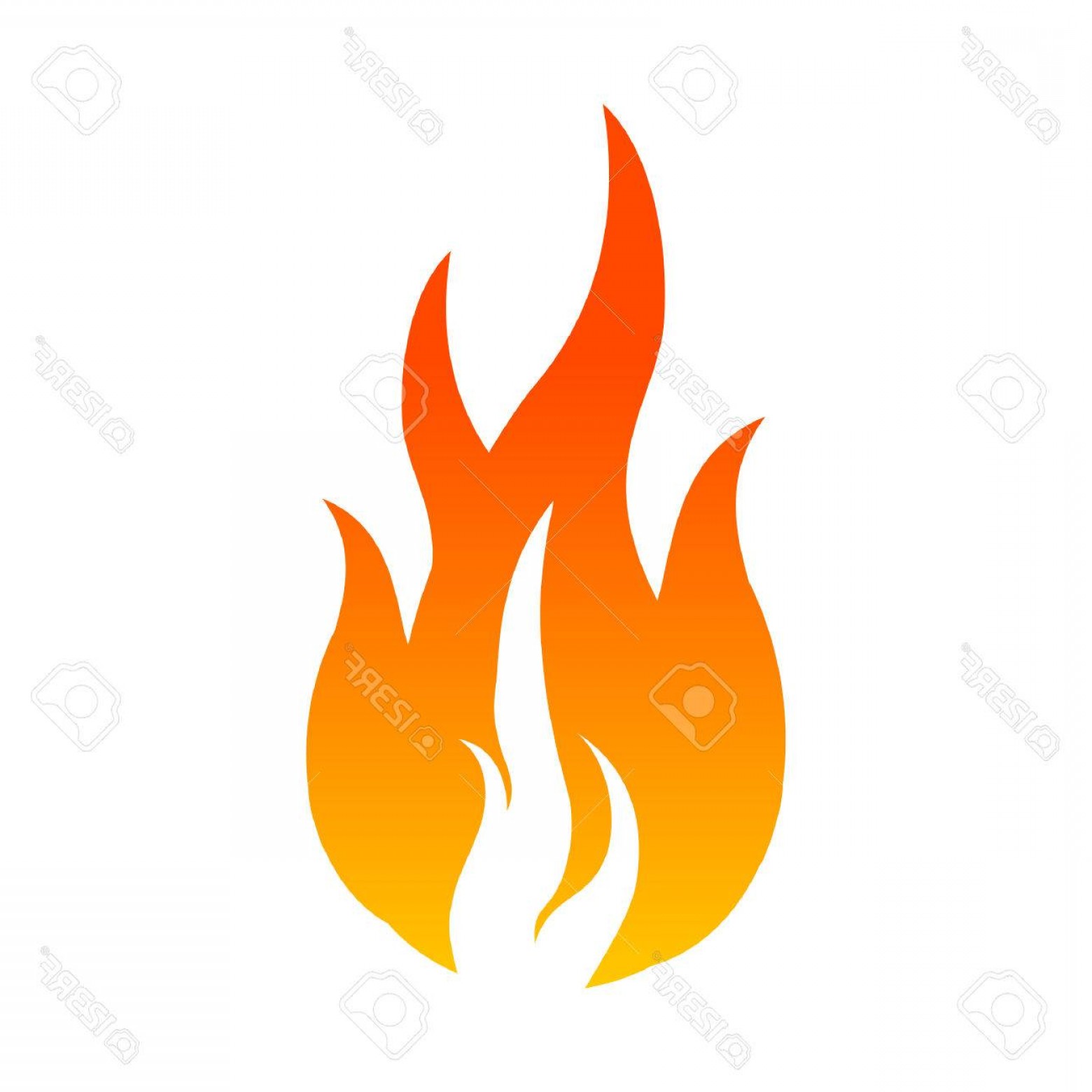 1560x1560 Photostock Vector Simple Flat Color Flame Icon Vector Newwaysys