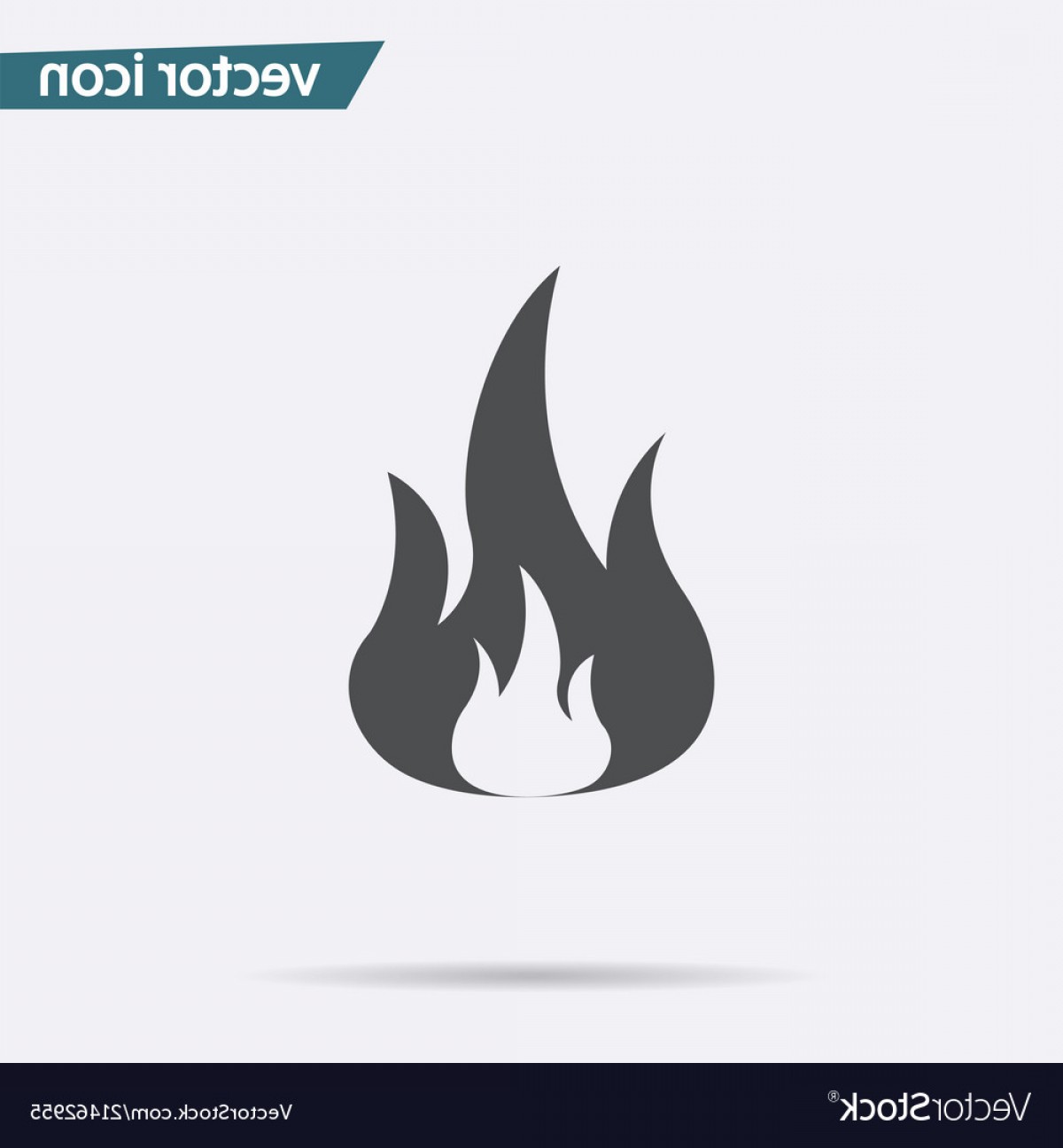 1200x1296 Fire Icon Flat Flame Symbol Isolated On Wh Vector Studiogrfx