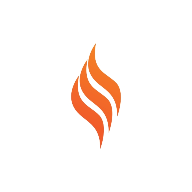 640x640 Fire Flame Logo Template Vector Icon Oil Gas And Energy Logo Co