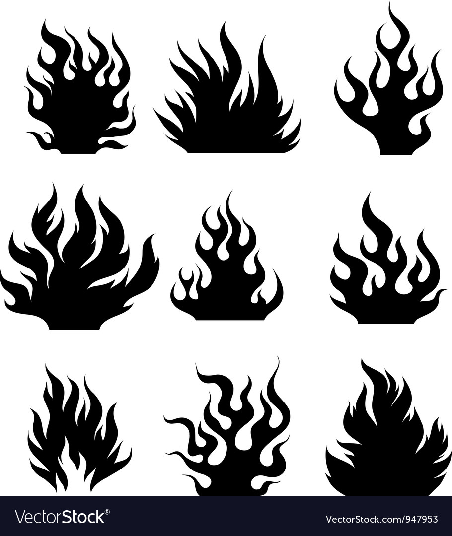 910x1080 Collection Of 'flame Vector Silhouette' Download More Than
