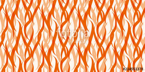 500x250 Flame Background Seamless Pattern Vector Stock