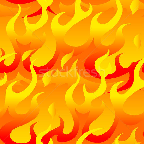 600x600 Hot Flames Seamless Pattern Vector Illustration Adam Fahey