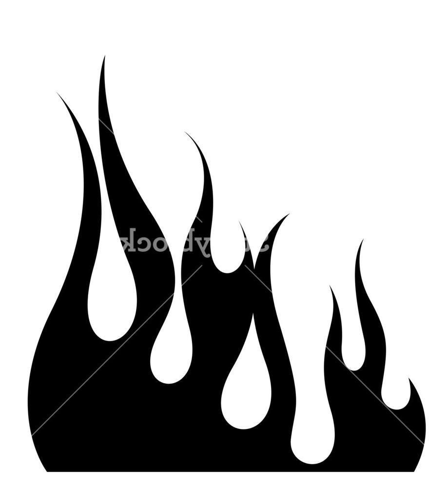 917x1000 Hd Flame Silhouette Png Free Free Vector Art, Images