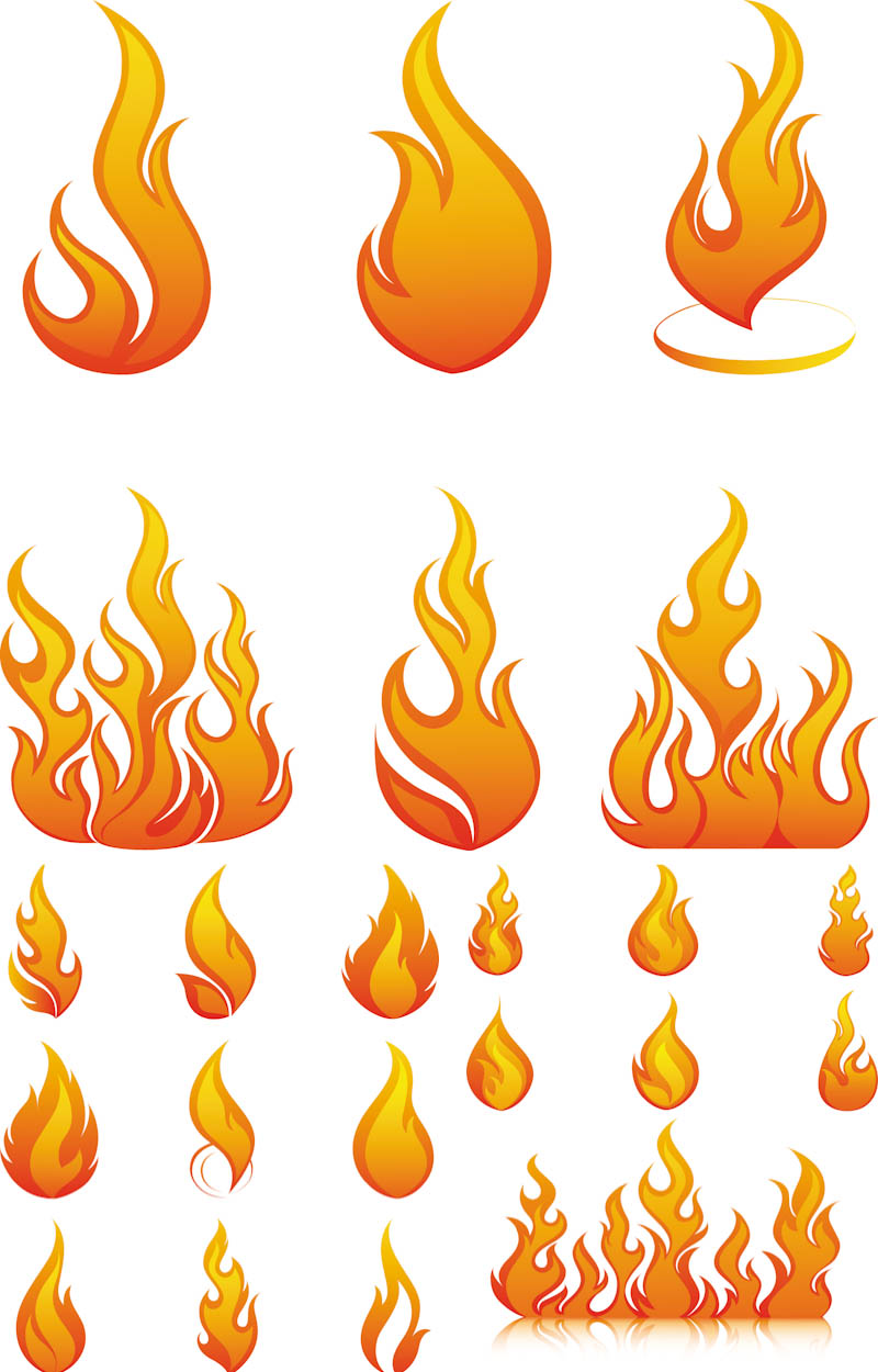 800x1250 Flame Vector Free Stock Vector Art Illustrations