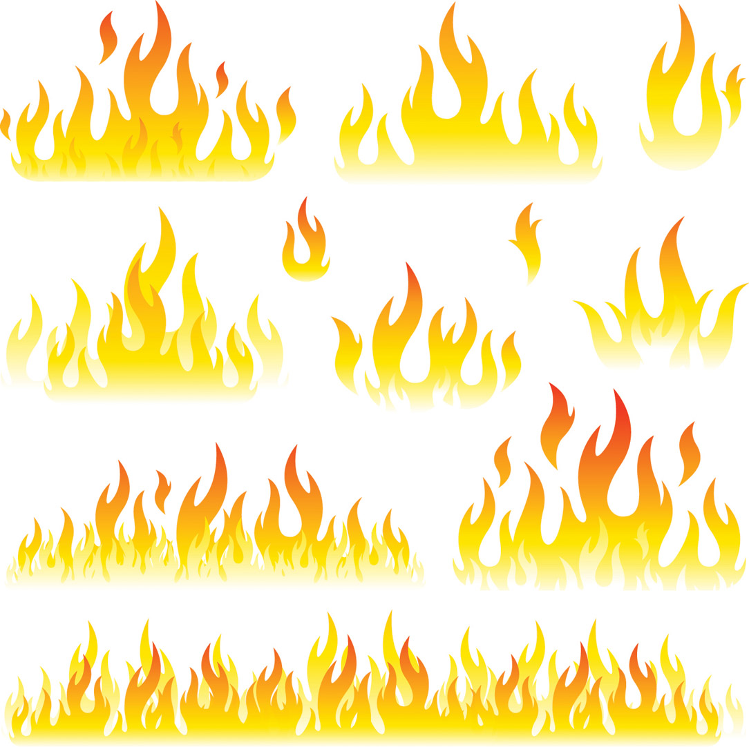 Flame Pattern Vector At Vectorified.com | Collection Of Flame Pattern ...