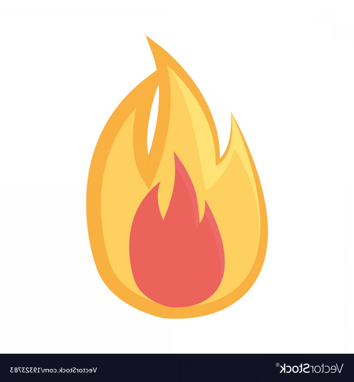 1200x1296 Flame Fire Symbol Cartoon Vector Wallkeeper