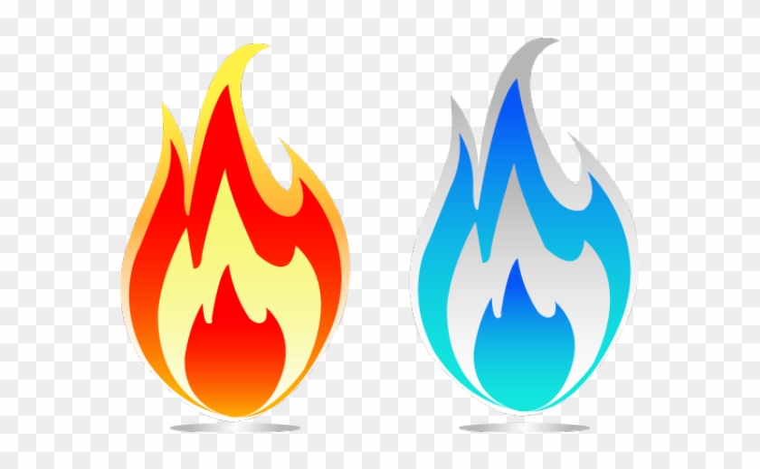 840x519 Flame Vector Art