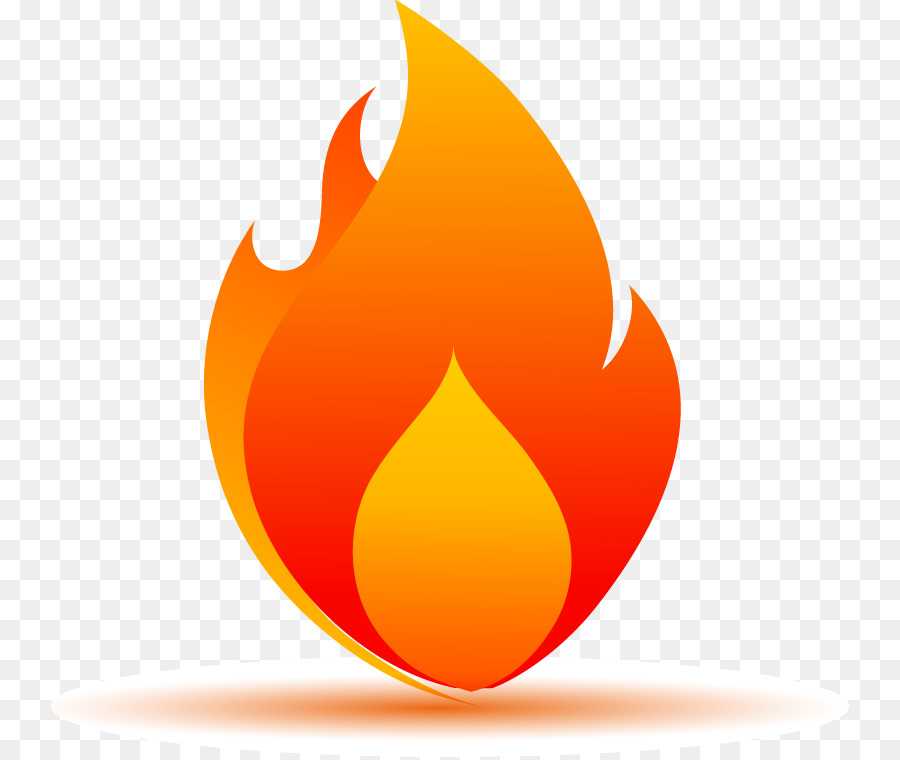 900x760 Flame Vector Art