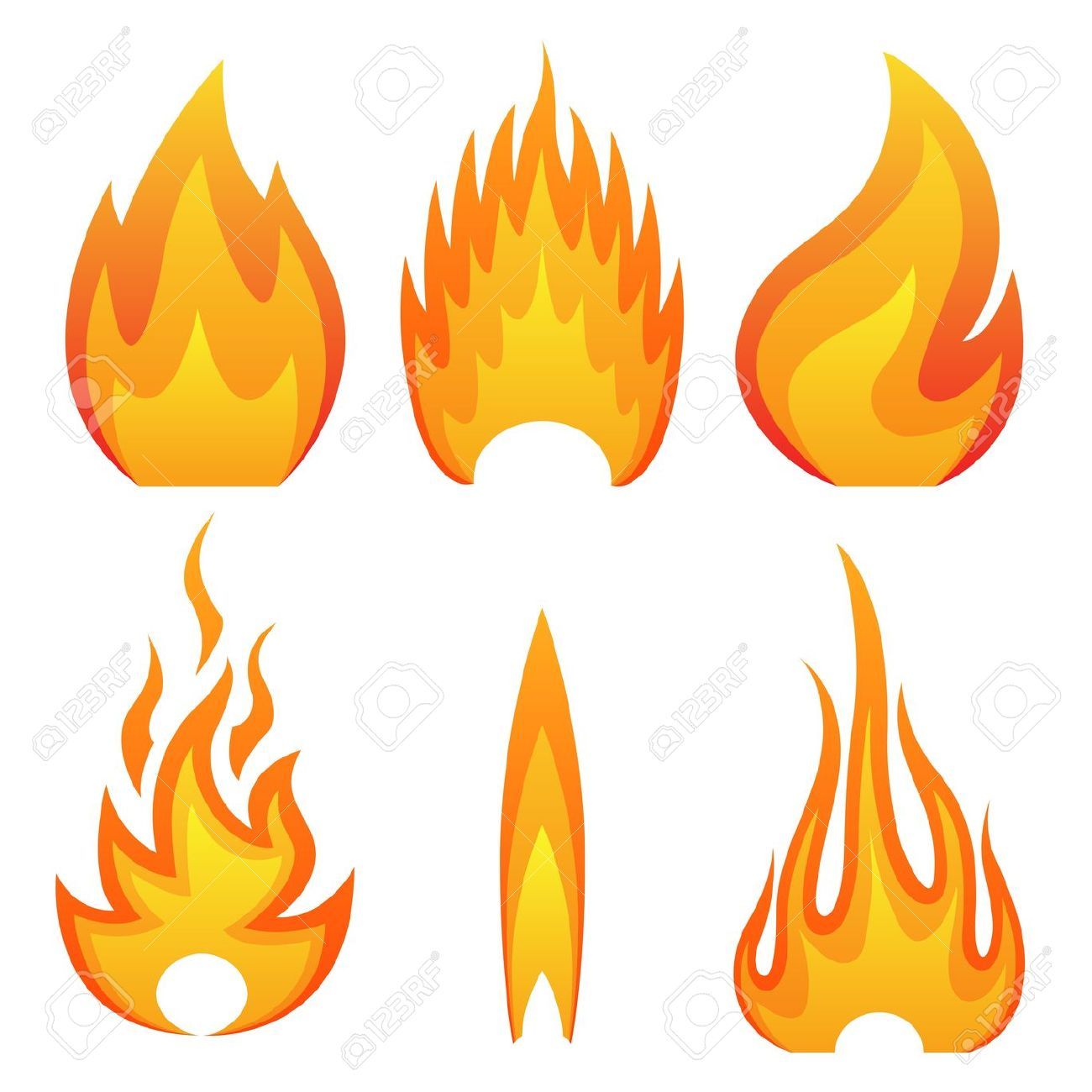 1300x1300 Fire Flame Stock Illustrations, Cliparts And Royalty Free Fire