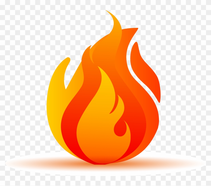 840x741 Cartoon Flame Vector Elements Transprent Png