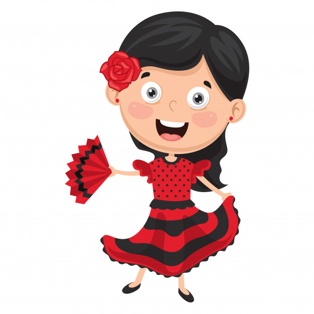 626x626 Illustration Of Flamenco Dancer Vector Premium Download