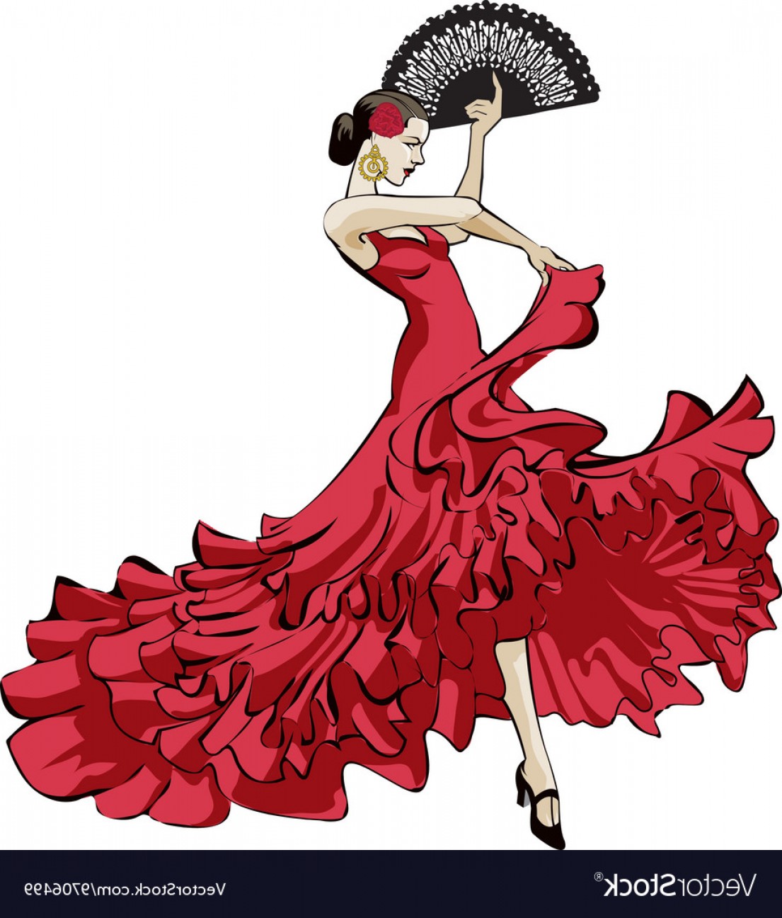 1105x1296 Flamenco Dancer Vector Spanish Dancers Clip Art Soidergi
