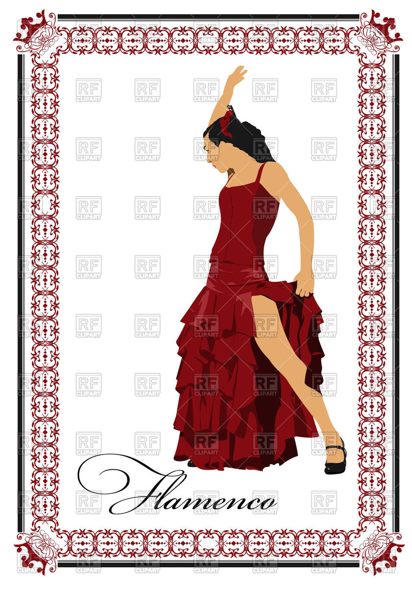 840x1200 Beautiful Young Woman Dancing Flamenco