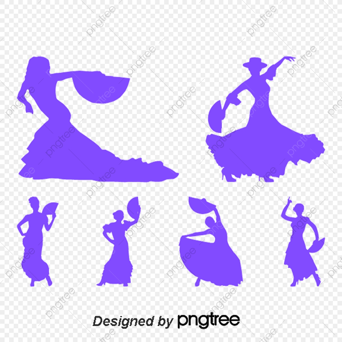 1200x1200 Female Flamenco Dancer Silhouette Vector, Vector, Flamenco, Female