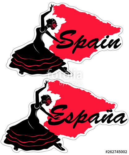 417x500 Flamenco Dancer Vector Illustration Stock Image And Royalty Free