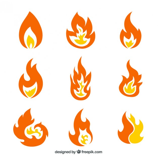 Flames Vector Free Download at Collection of Flames