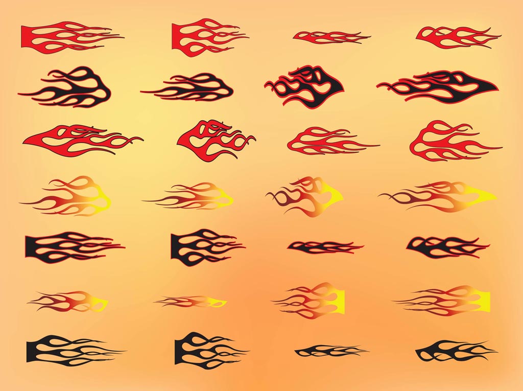 1024x765 Tribal Flames Free Vectors Ui Download