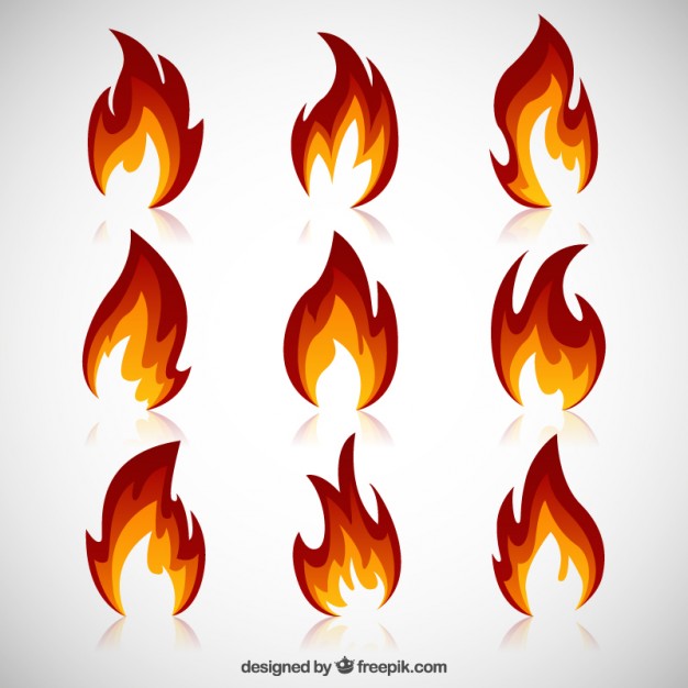 Flames Vector Free Download at Collection of Flames