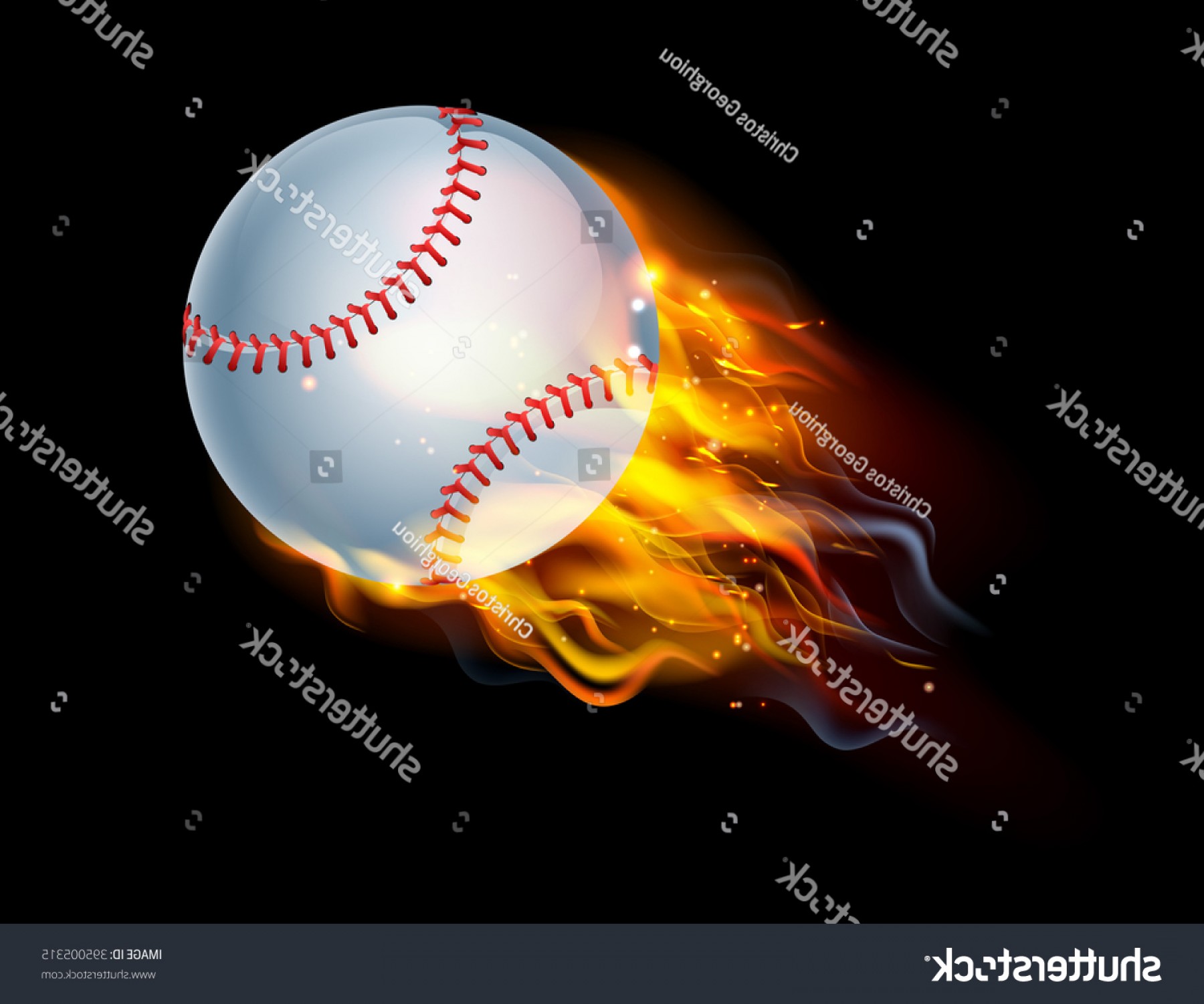 1800x1501 Flaming Baseball Ball On Fire Flying Soidergi