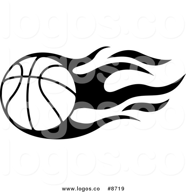 Royalty Free Clip Art Vector Logo Of A Black And White Flaming 600x620 Royalty Free Clip Art Vector Logo Of A Black And White Flaming