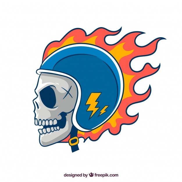 626x626 Flaming Skull Vectors, Photos And Free Download