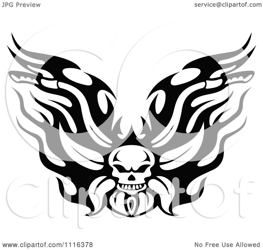 Download Flaming Skull Vector at Vectorified.com | Collection of ...