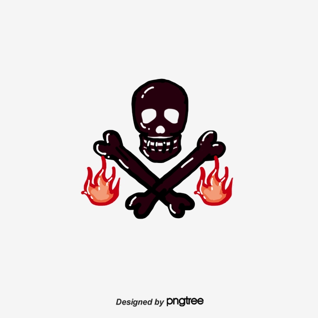 640x640 Flame Skull Png Images Vector And Free Download