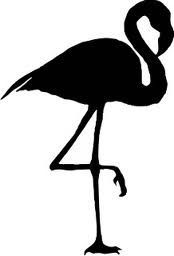 174x256 Flamingo Silhouette Flamingo Garden Party Flamingo Clip Art