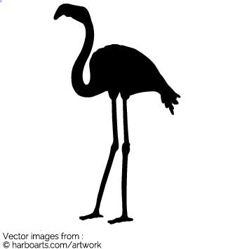 335x355 Download Flamingo Silhouette
