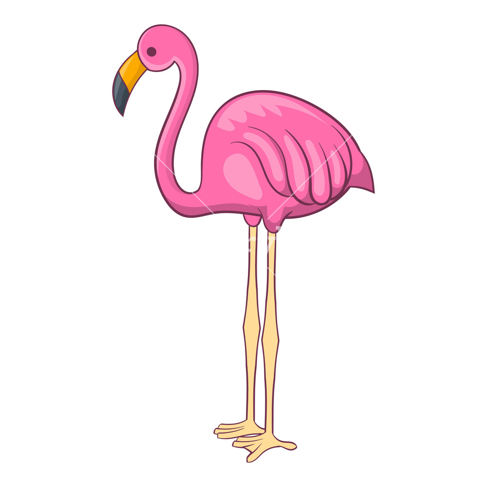 1000x1000 Flamingo Icon Cartoon Illustration Of Flamingo Vector Icon