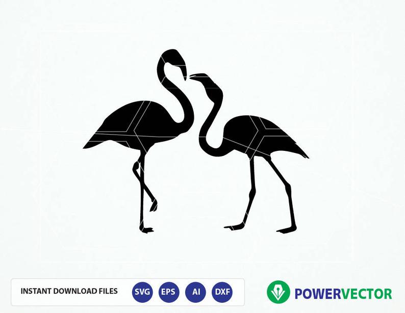 794x614 Flamingo Flamingo Clipart Flamingo Vector Files Etsy