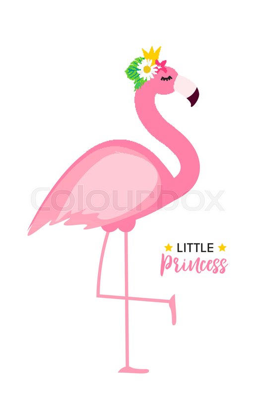 526x800 Cute Little Princess Abstract Stock Vector Colourbox