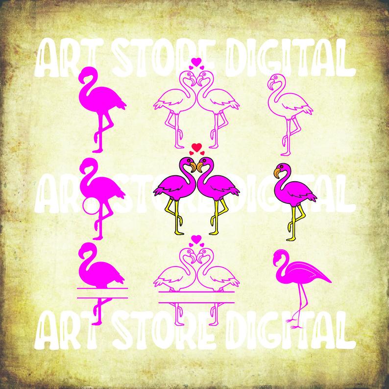 Flamingo Vector Free