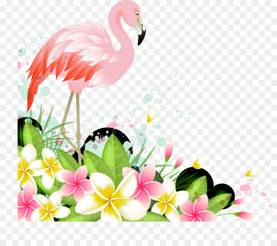900x800 Download Free Png Flamingo Vector Flamingos Png Download