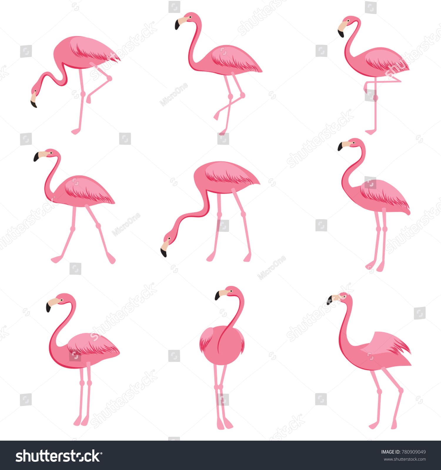 1500x1600 Flamingo Vector Artofit