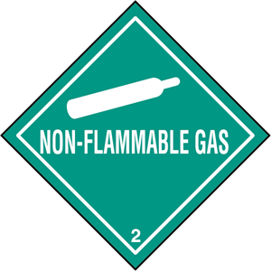 300x300 Non Flammable Gas Logo Vector