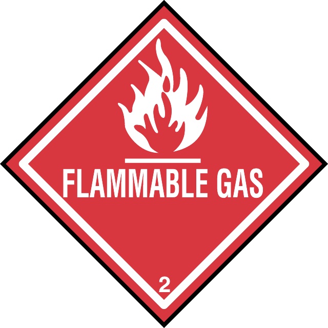 640x640 Flammable Gas