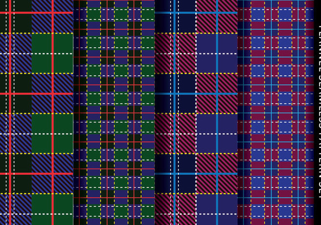 632x443 Tartan Flannel Pattern Free Vector Download Cannypic