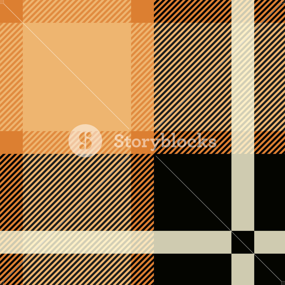 1000x1000 Tartan Seamless Pattern Background Black And Beige Plaid, Tartan