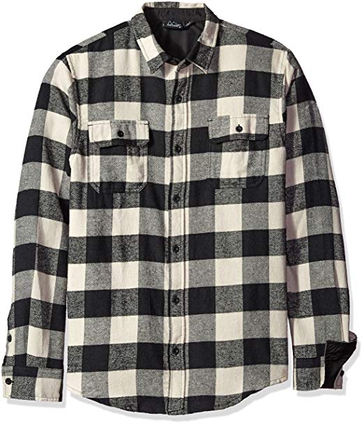 522x609 Burnside Men's Vector Buffalo Plaid Flannel Long