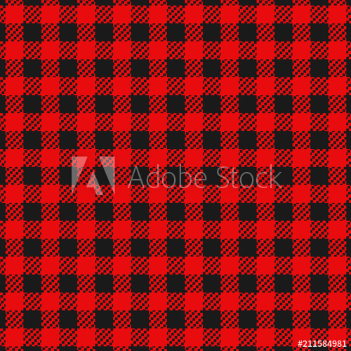 500x500 Checkered Flannel Plaid Seamless Pattern