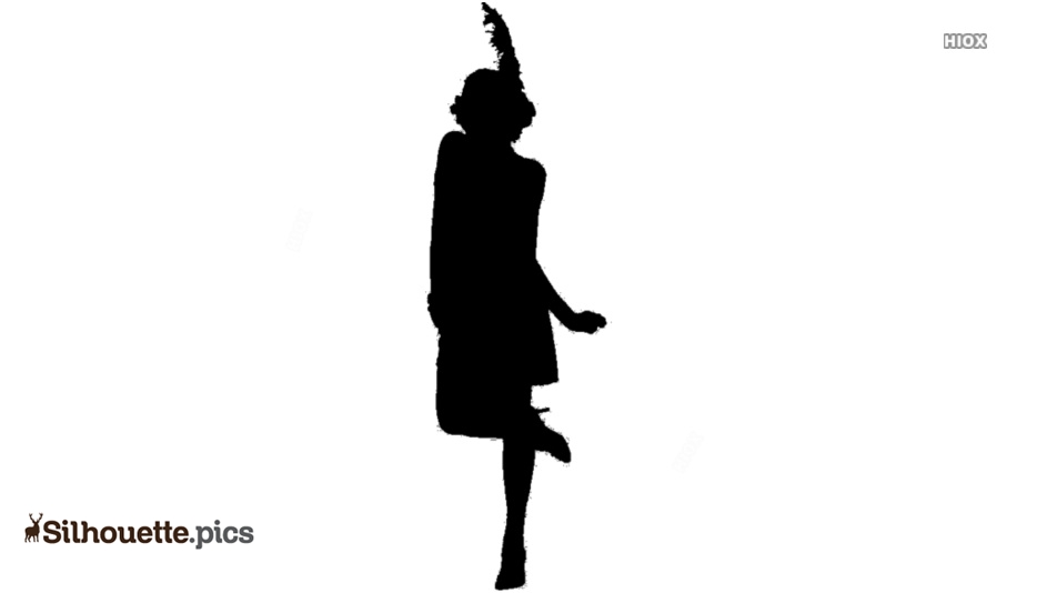 934x534 Flapper Girl Silhouette Vector And Graphics Silhouette Pics