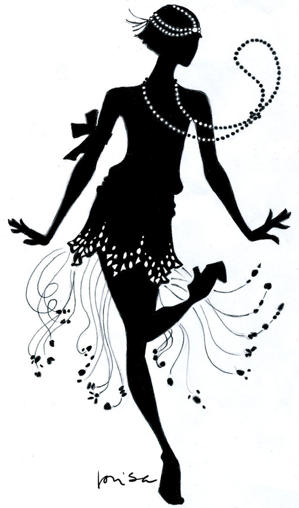 1000x1697 Download Flapper Dance Clipart Clip Art Dancing Clipart