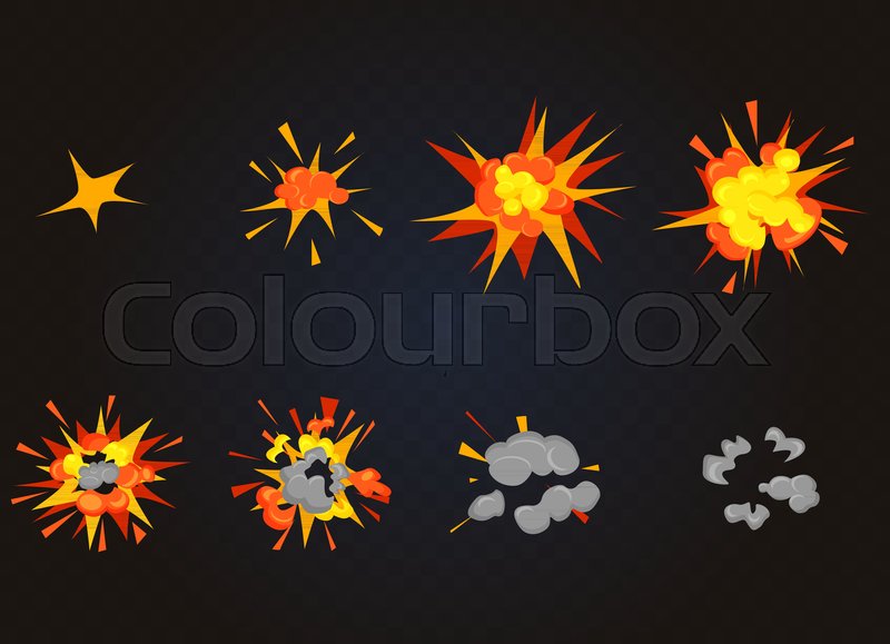 Top View Of Vector Flash Explosion Stock Vector Colourbox 800x579 Top View Of Vector Flash Explosion Stock Vector Colourbox